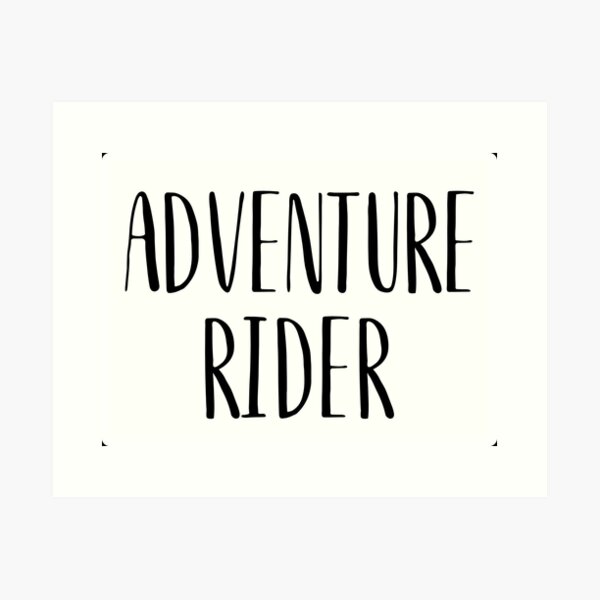 Item preview, Adventure Rider for Adventure Bike Motorcycle Touring biker designed and sold by starider.