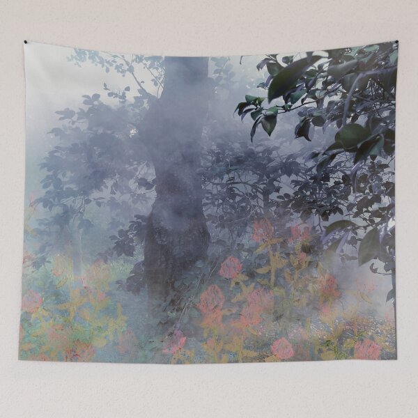 Item preview, magic mist with ghostly flowers designed and sold by Marianna Tankelevich.