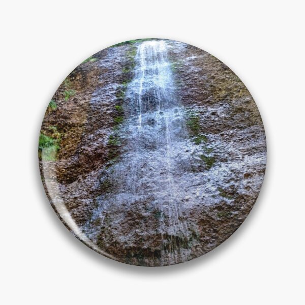 Item preview, Waterfall Coming Down A Mountain designed and sold by funkyfreshfinds.