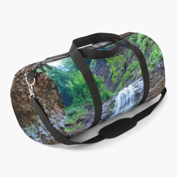 Item preview, Waterfall Coming Down A Mountain designed and sold by funkyfreshfinds.