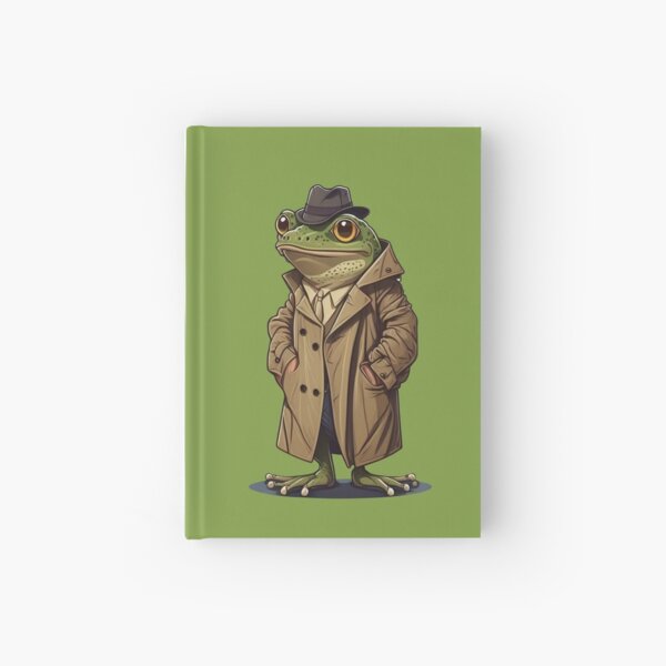 Vista previa del artículo con la obra «rana detective», diseñado y vendido por myabstractmind.