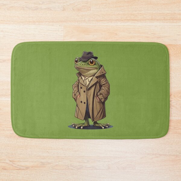 Item preview, Detective frog designed and sold by myabstractmind.