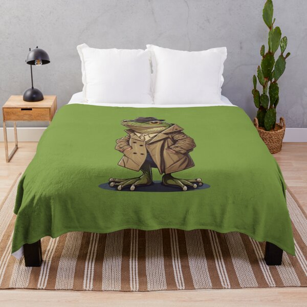 Item preview, Detective frog designed and sold by myabstractmind.