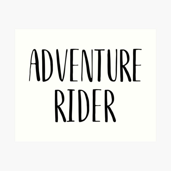 Item preview, Adventure Rider for Adventure Bike Motorcycle Touring biker designed and sold by starider.