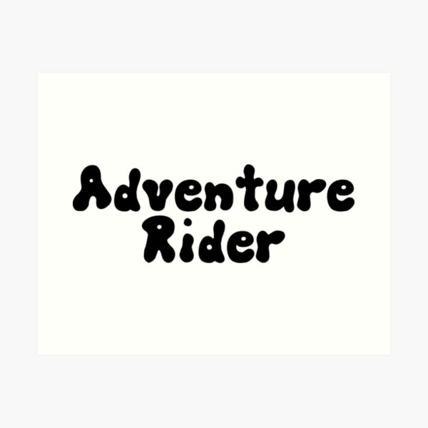 Item preview, Adventure Rider for Adventure Bike Motorcycle Touring biker designed and sold by starider.