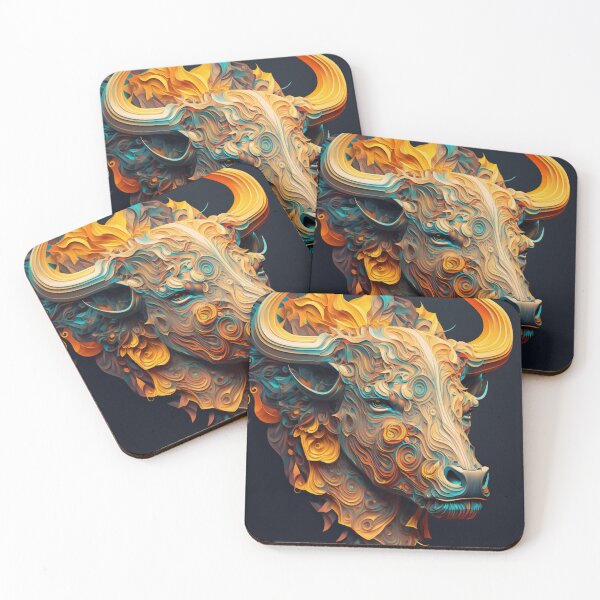Item preview, Zodiac Signs Taurus #02-080 designed and sold by nikoart001.