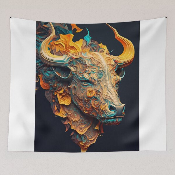 Item preview, Zodiac Signs Taurus #02-080 designed and sold by nikoart001.
