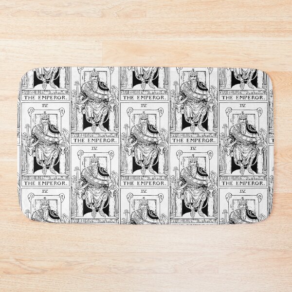 Item preview, The Emperor Tarot in black designed and sold by winterwinter.
