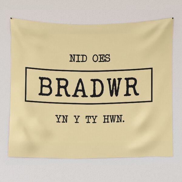 Item preview, Nid Oes Bradwr Yn Y Ty Hwn designed and sold by DafyddEm.