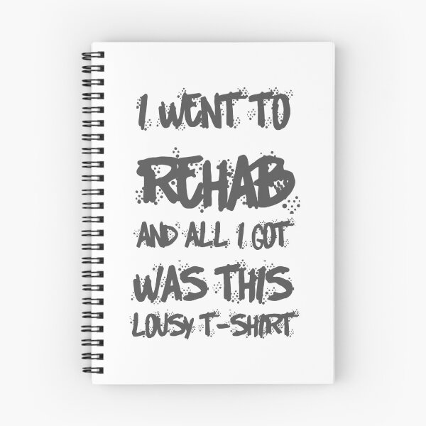 Item preview, I Went to Rehab and All I Got Was This Lousy T-Shirt designed and sold by funnyhalloween.