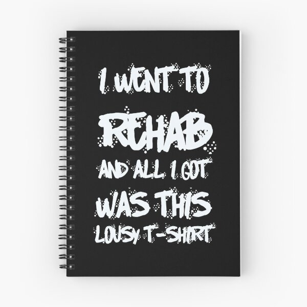 Item preview, I Went to Rehab and All I Got Was This Lousy T-Shirt designed and sold by funnyhalloween.
