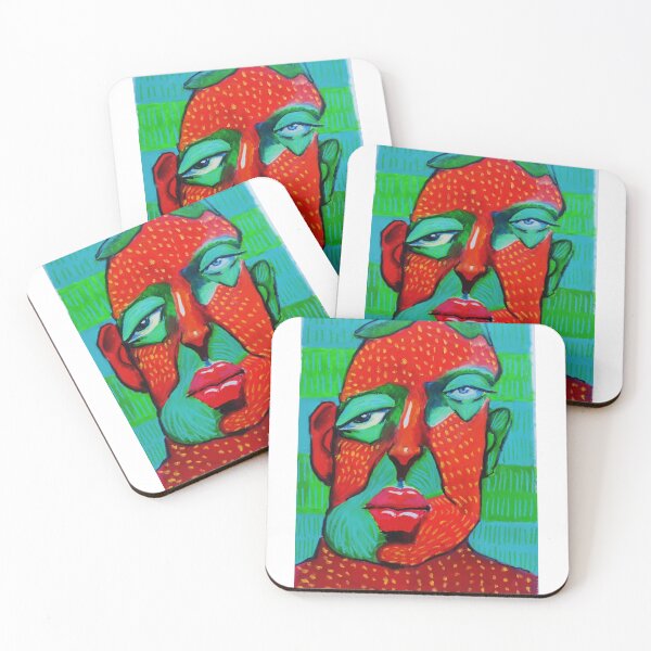 Item preview, Portrait Strawberry Man  designed and sold by RensMuskens.