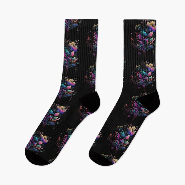 Artikelvorschau, Blooming Flowers intricate details, Colorful Psychedelic Art entworfen und verkauft von digitaldreamHD.