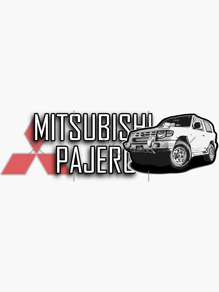 FITS MITSUBISHI SHOGUN PAJERO Tailgate rear sticker/ decal Premium Quality  £8.49 - PicClick UK