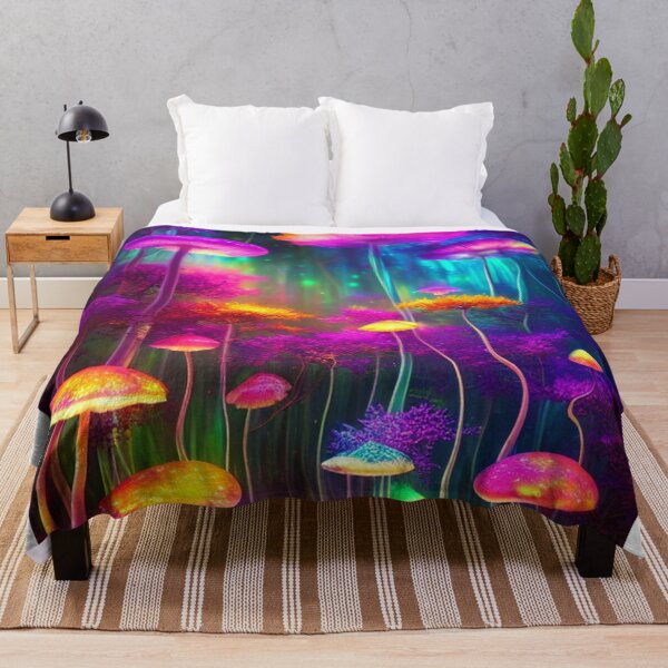 Artikelvorschau, Psychedelic Mushroom Forest #17 Part of the Psychedelic Mushroom Forest Collection entworfen und verkauft von Psychedelic Psychos.