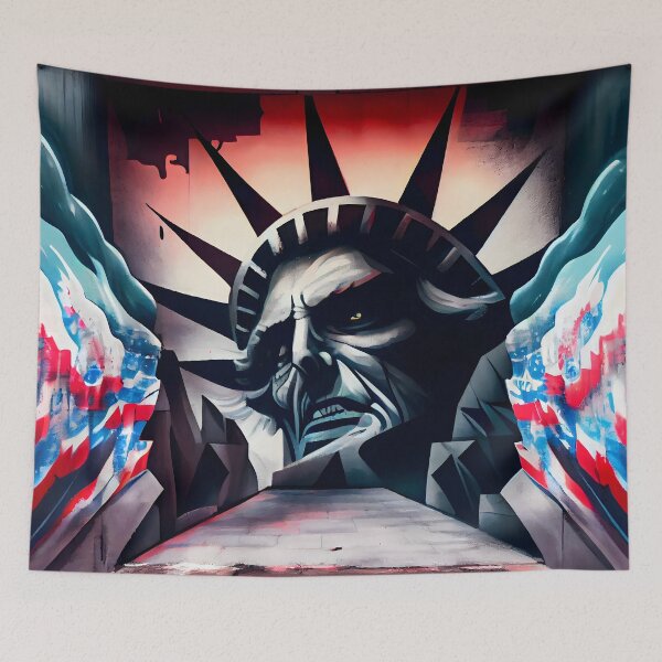 Item preview, Anamorphic Graffiti Mural Depicting freedom to operate designed and sold by digitalbrosse.