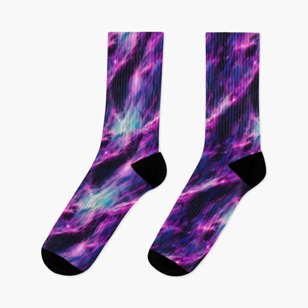 Item preview, Galaxy Print Nebula in Blue, Black, Purple and Pink designed and sold by Fine Prints.