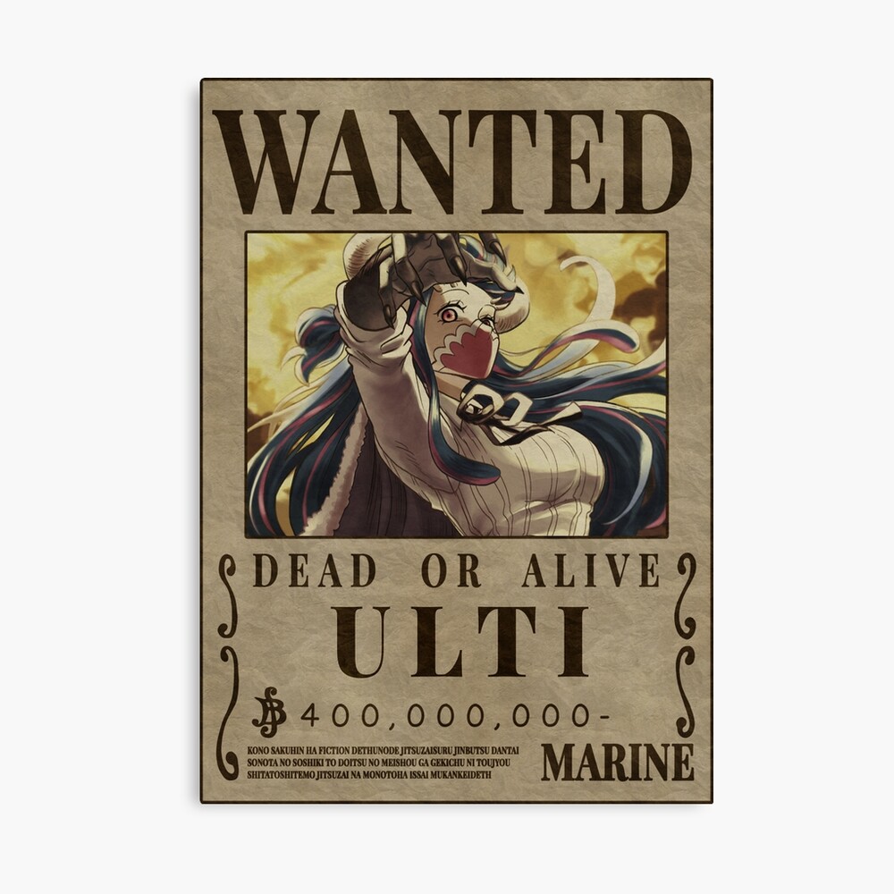 One Piece Ulti Bounty Tobiroppo Wanted