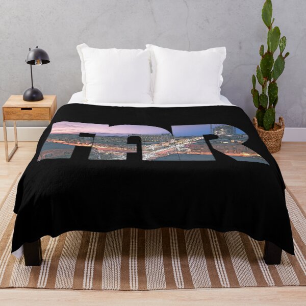 Item preview, Fargo, North Dakota FAR Dusk Cityscape designed and sold by CrabbyLobster.