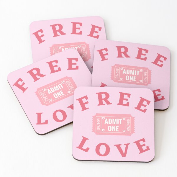 Item preview, Free Love Pink designed and sold by Lifestone743.