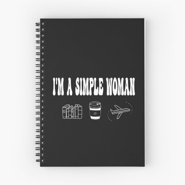 Item preview, I am A Simple woman - Books, Coffee And traveling Essential T-Shirt designed and sold by Country-Love.