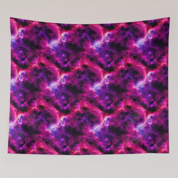 Item preview, Galaxy Print Pink and Purple Nebula designed and sold by Fine Prints.
