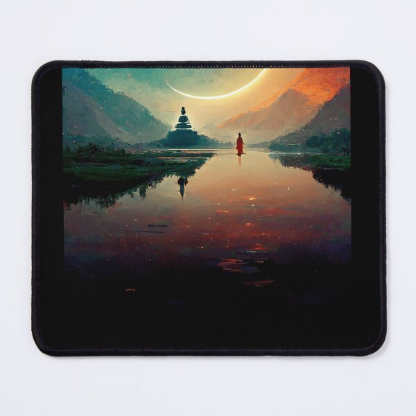 Item preview, Temple Buddha Meditation Namaste designed and sold by Smuvu-Pictures ⭐⭐⭐⭐⭐.