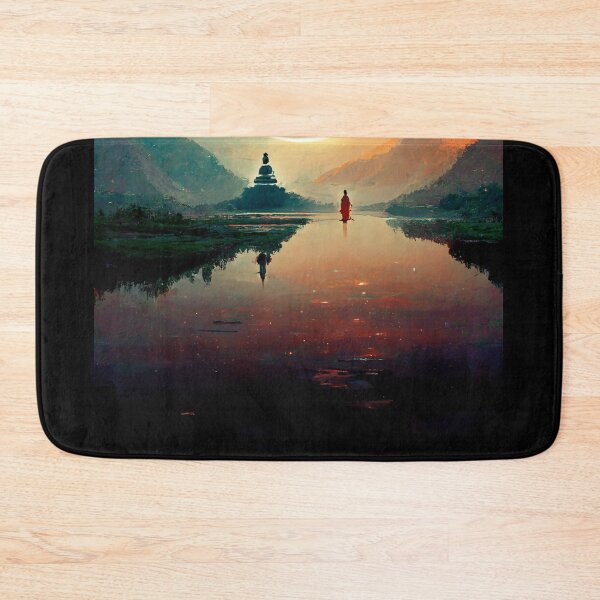 Item preview, Temple Buddha Meditation Namaste designed and sold by Smuvu-Pictures ⭐⭐⭐⭐⭐.