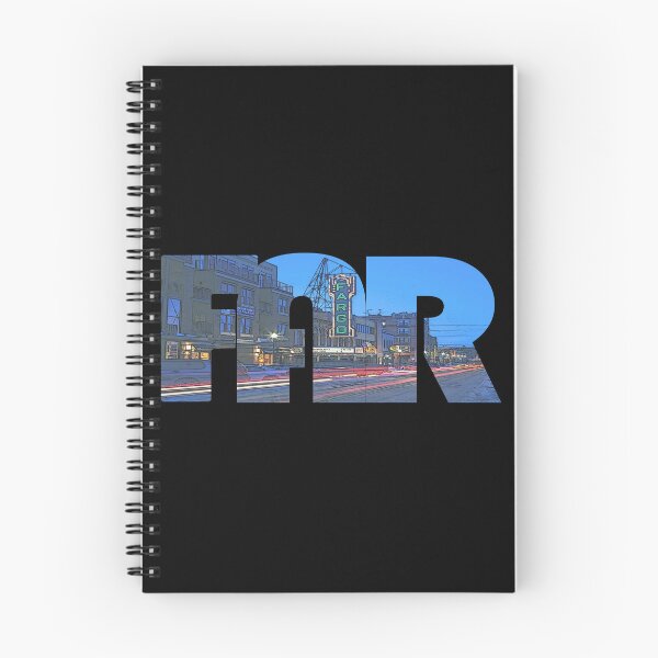 Item preview, Fargo, North Dakota FAR Night Cityscape designed and sold by CrabbyLobster.