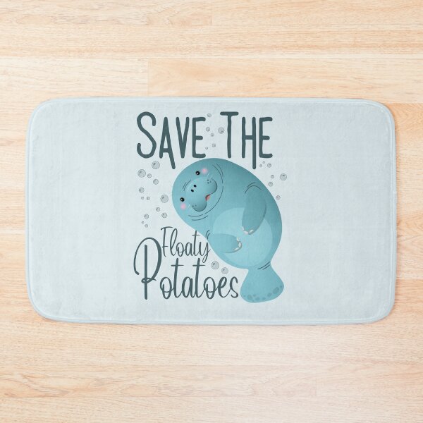 Item preview, Save the floaty potatoes funny manatees  designed and sold by 4youwithlove2.