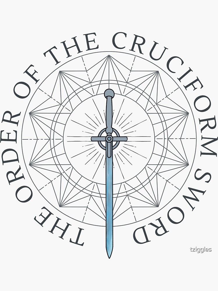 The Order of the Cruciform Sword logo OCS warrior nun ava