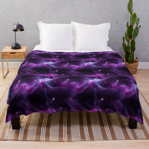 Item preview, Galaxy Print Milky Way in Black, Pink and Purple designed and sold by Fine Prints.