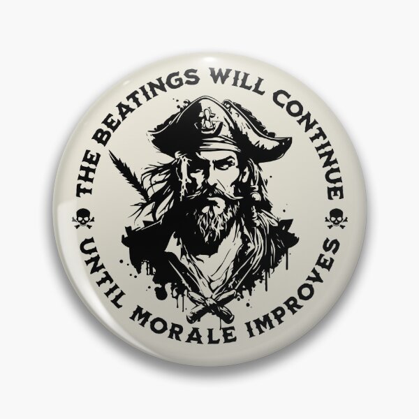 Item preview, The Beatings Will Continue until Morale Improves designed and sold by ValentinaHramov.