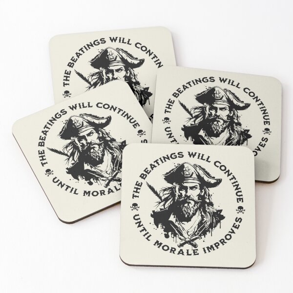 Item preview, The Beatings Will Continue until Morale Improves designed and sold by ValentinaHramov.