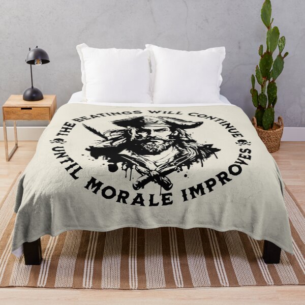 Item preview, The Beatings Will Continue until Morale Improves designed and sold by ValentinaHramov.