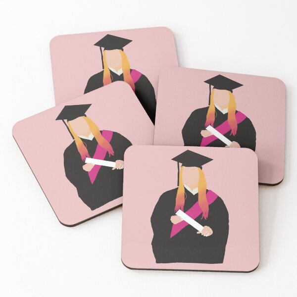 Item preview, Woman with mortar board and university diploma designed and sold by Rosemarie  Caron.