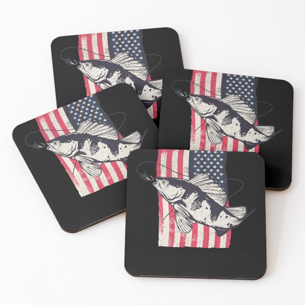 Artikelvorschau, Amerikanische Flagge, die USA fischt entworfen und verkauft von WhistlingSnail.