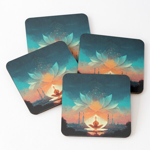 Item preview, Lotus Flower Yoga Meditation designed and sold by Smuvu-Pictures ⭐⭐⭐⭐⭐.