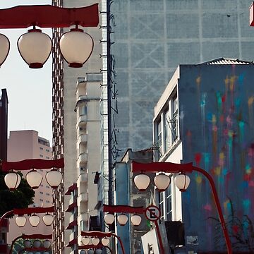 Artwork thumbnail, LIBERDADE JAPAN SAO PAULO BRAZIL CHINATOWN by teruyalab