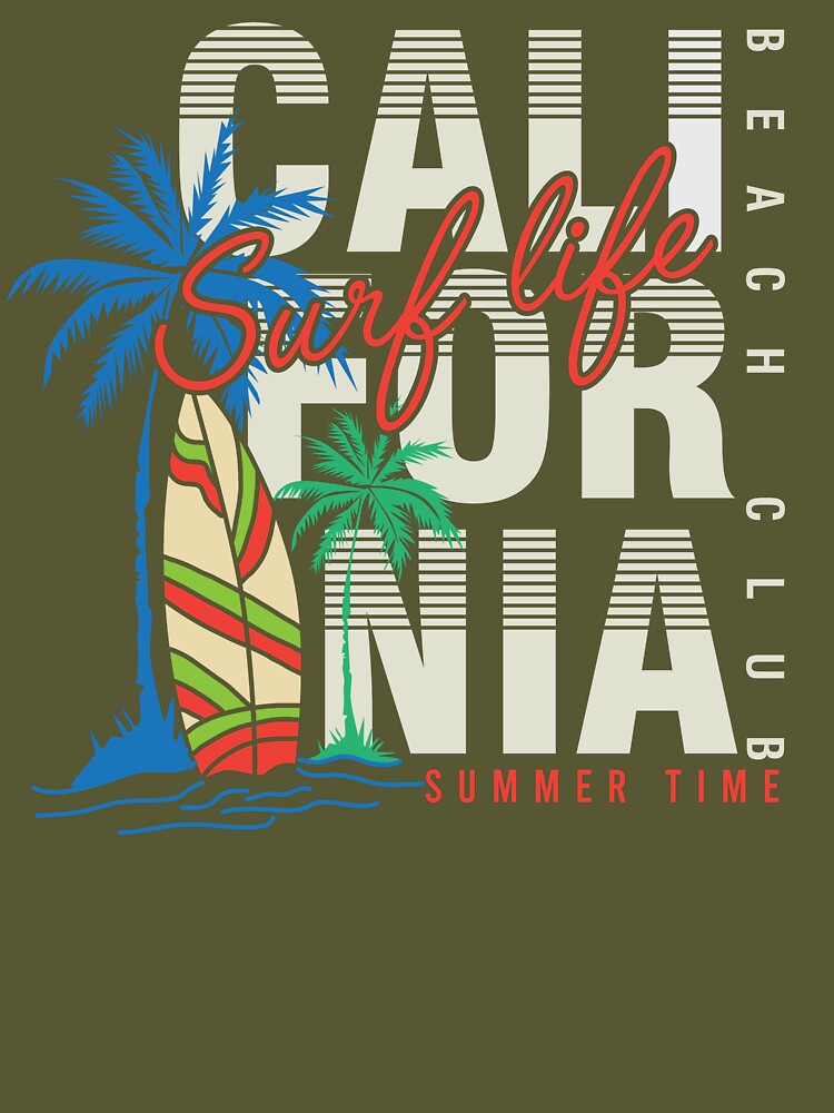 Premium Vector  California los angeles tshirt design t shirt print design  with palm tree