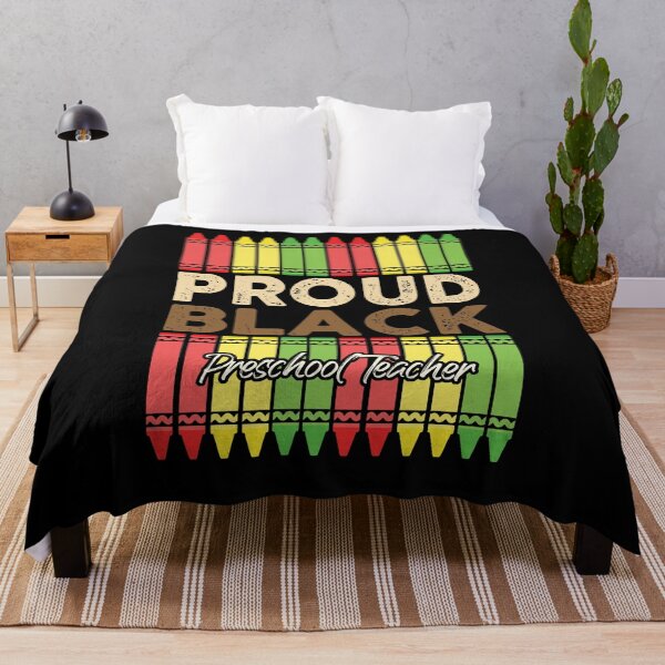 Item preview, Crayons Proud Preschool Teacher Black History Month designed and sold by Dressed For  Duty.