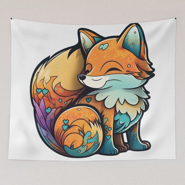 Item preview, Lovely Fox designed and sold by lkzart.