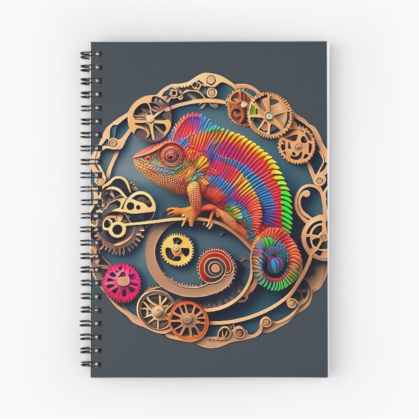 Item preview, Cogs Chameleon designed and sold by cuprum.