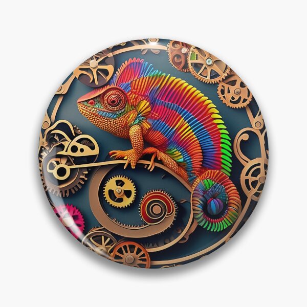 Item preview, Cogs Chameleon designed and sold by cuprum.