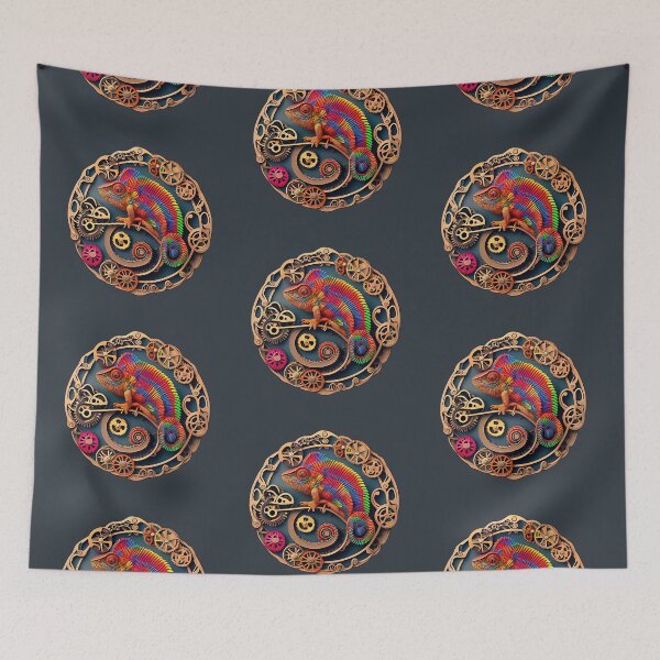 Item preview, Cogs Chameleon designed and sold by cuprum.