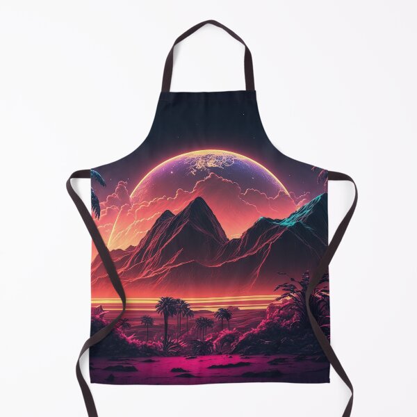 Item preview, Neon Palms: A Synthwave Journey through the Tropics designed and sold by Mullet Monkey.