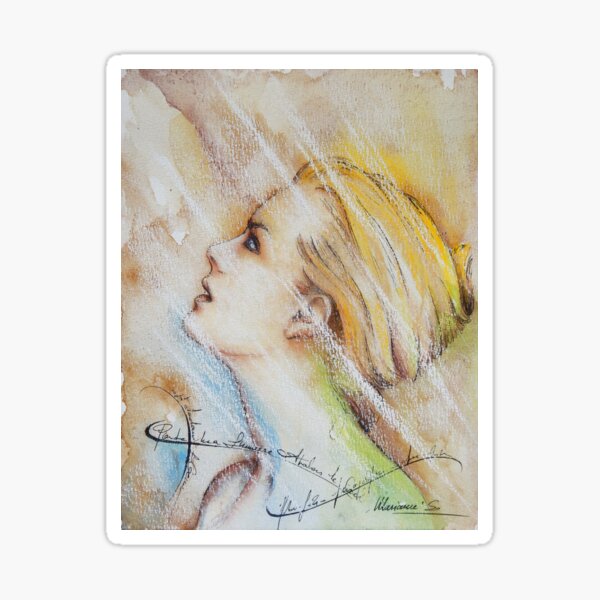Romy « Porte ma Lumière à travers le Ciel » Sticker