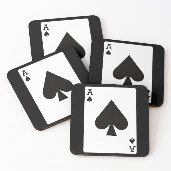 Item preview, Playing Card Ace of Spades designed and sold by Hoorahville.