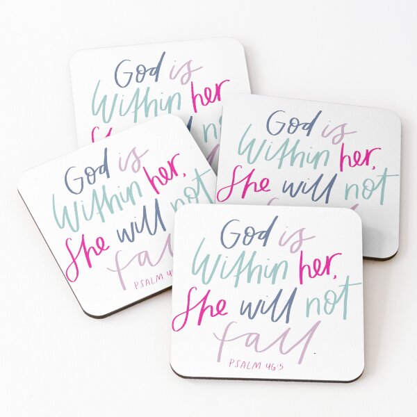 Item preview, Psalm 46:5 | God is within her, she will not fall.| Bible Verse | Worship | Christian designed and sold by seaniemendoza.