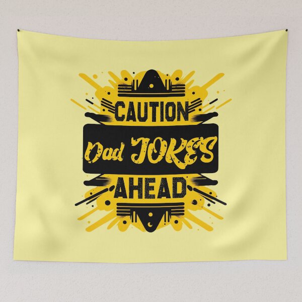 Item preview, Caution Dad Jokes Ahead designed and sold by Keni-shop.